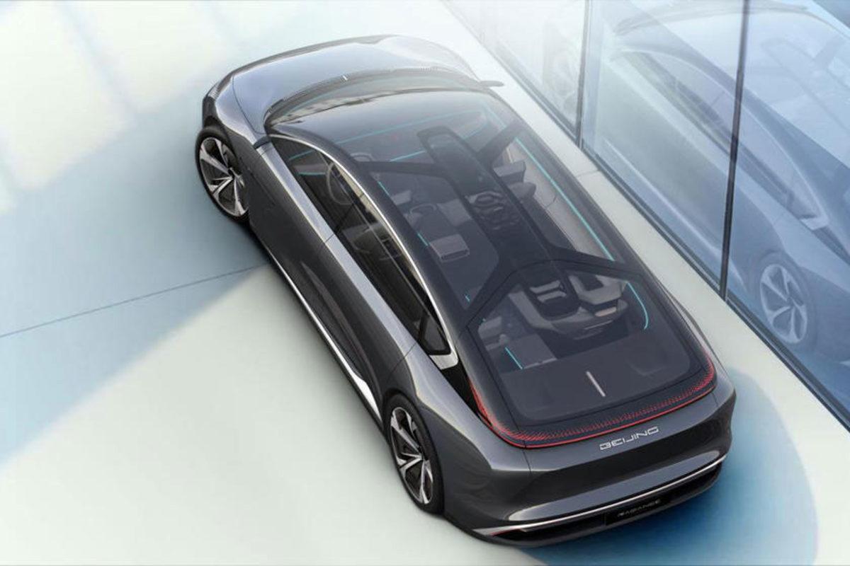Çin’den Tesla Model S’in En Büyük Rakibi Olabilecek Konsept: Beijing Radiance