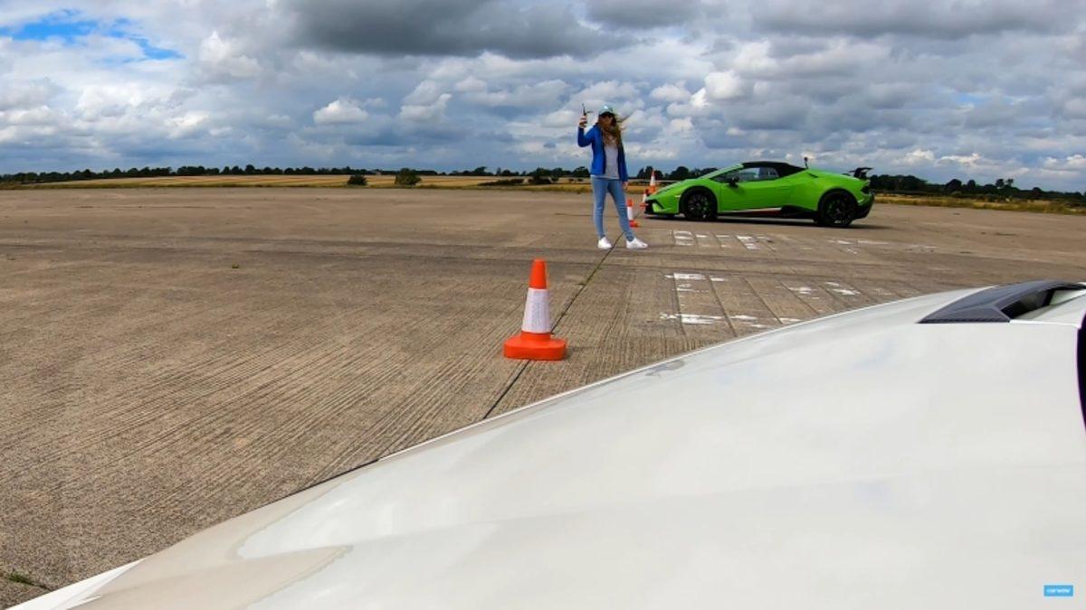 Lamborghini Huracan ve Aventador SVJ, Drag Pistinde Kapıştı (Video)