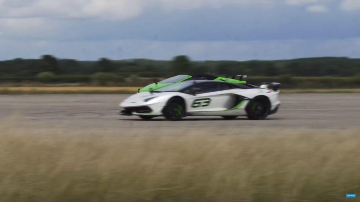 Lamborghini Huracan ve Aventador SVJ, Drag Pistinde Kapıştı (Video)