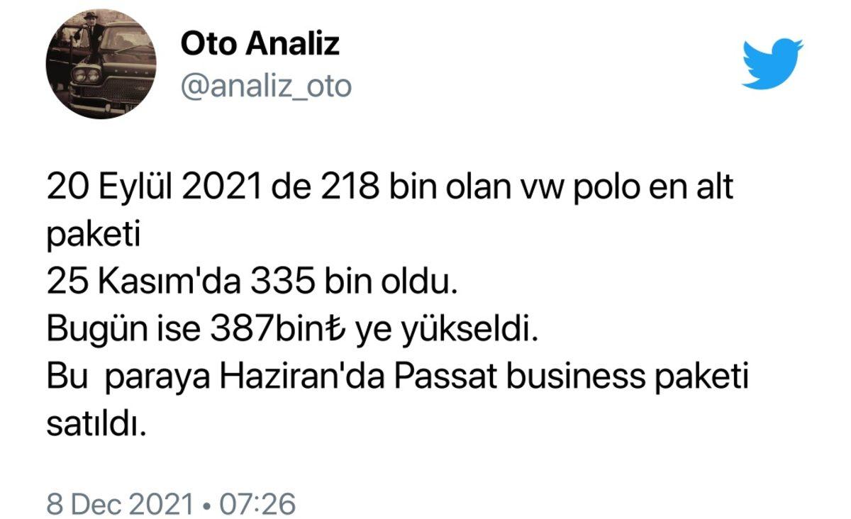 Volkswagen Otomobillere Gelen Astronomik Zam Sosyal Medyayı Ayağa Kaldırdı: “500 Bine Polo mu Olur?”