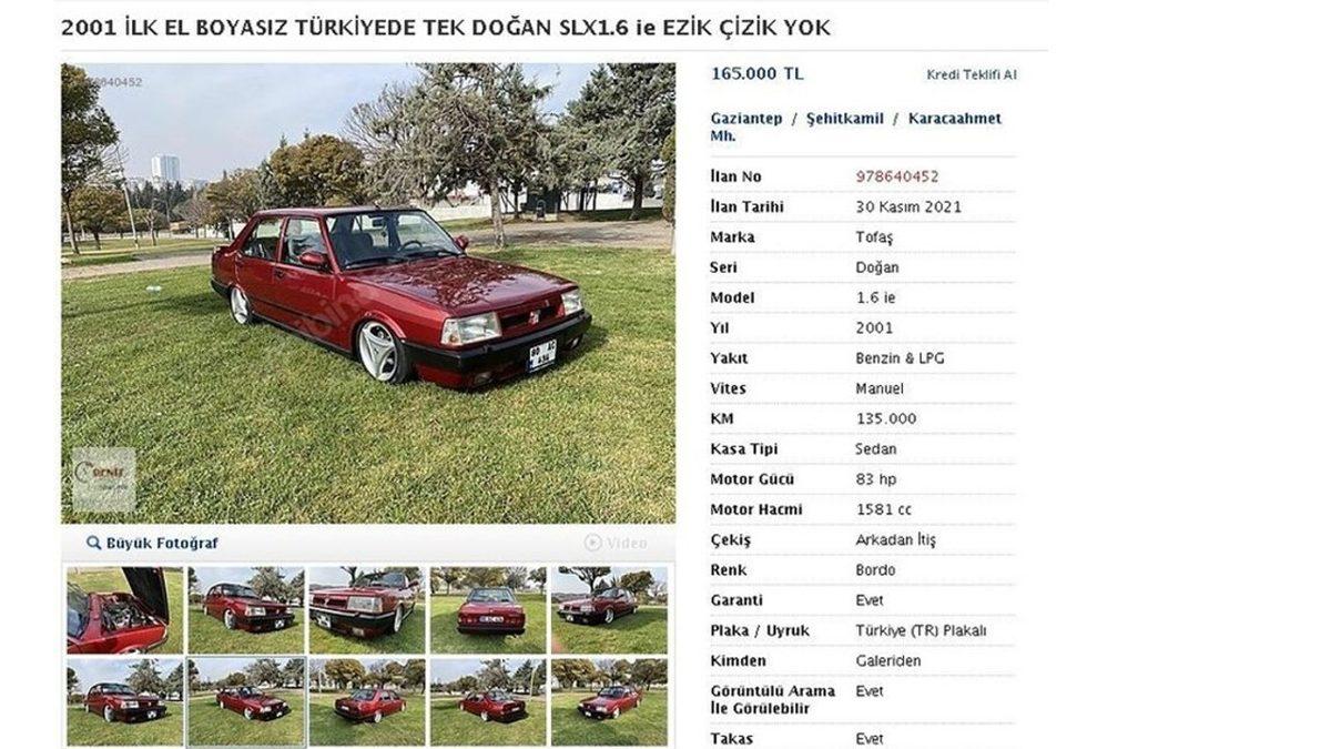 20 Yıllık TOFAŞ Şahin ’Hastasını’ Arıyor: ’Sıfırdan Farksız’ Denen Araç, 165 Bin TL’ye Satışa Çıkarıldı