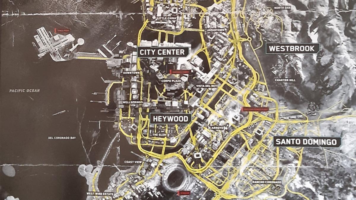 Cyberpunk 2077’nin Haritası, Tüm Detaylarıyla Açığa Çıktı