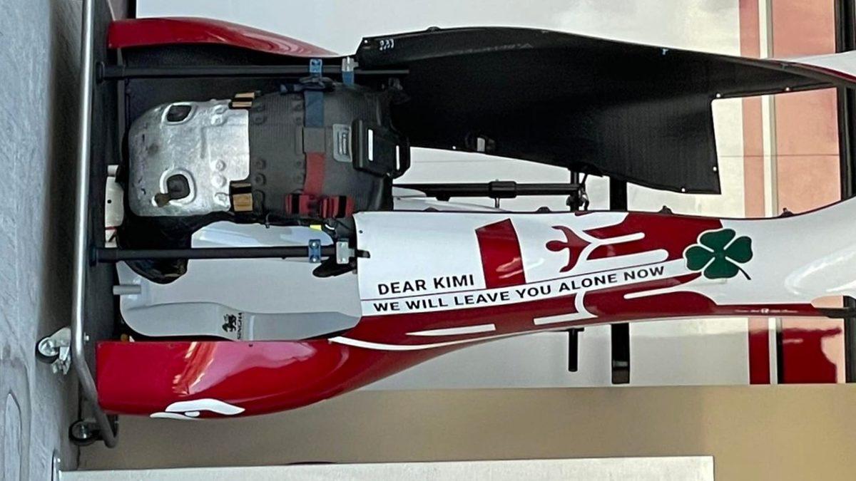 Son Yarışına Hazırlanan Unutulmaz Formula 1 Pilotu Kimi Raikkonen İçin Takımı Alfa Romeo’dan Yürekleri Burkan Veda