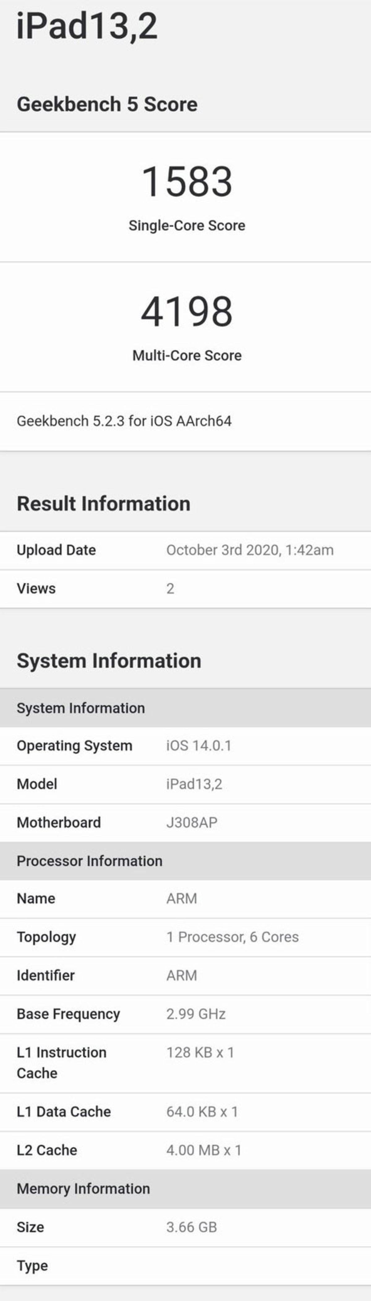 iPad Air 4’ün 4 GB RAM Kapasitesine Sahip Olacağı Ortaya Çıktı