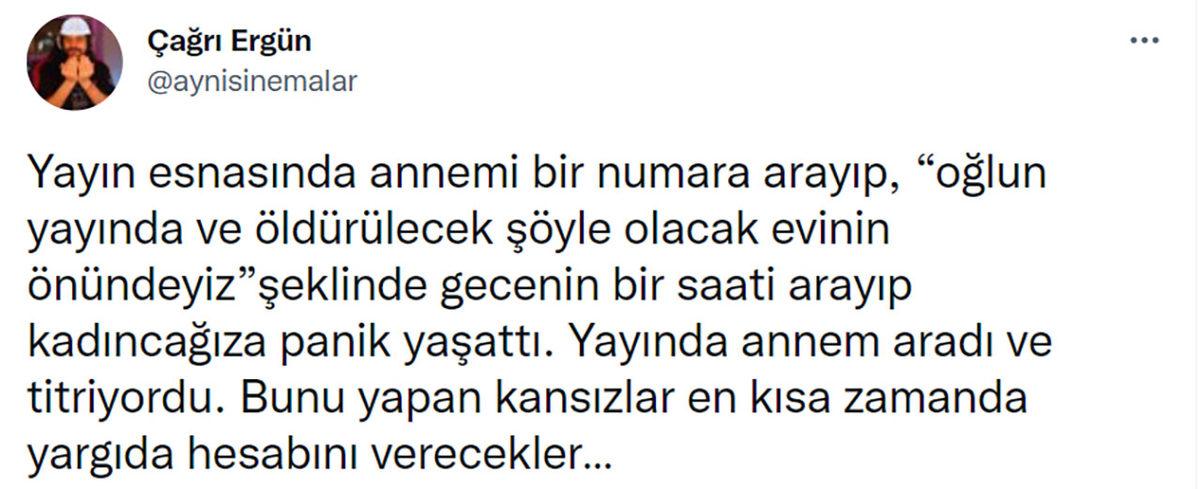 Twitch’teki Skandallara Bir Yenisi Daha Eklendi: Yayıncı Çağrı Ergün’ün Annesi ’Oğlunun Ölümü’ ile Tehdit Edildi
