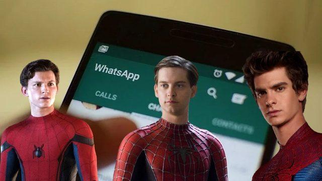 Mobil Ağı Yanlış Anlamışlar: Tom Holland, Tobey Maguire ve Andrew Garfield ile Bir WhatsApp Grubu Kurduğunu Açıkladı
