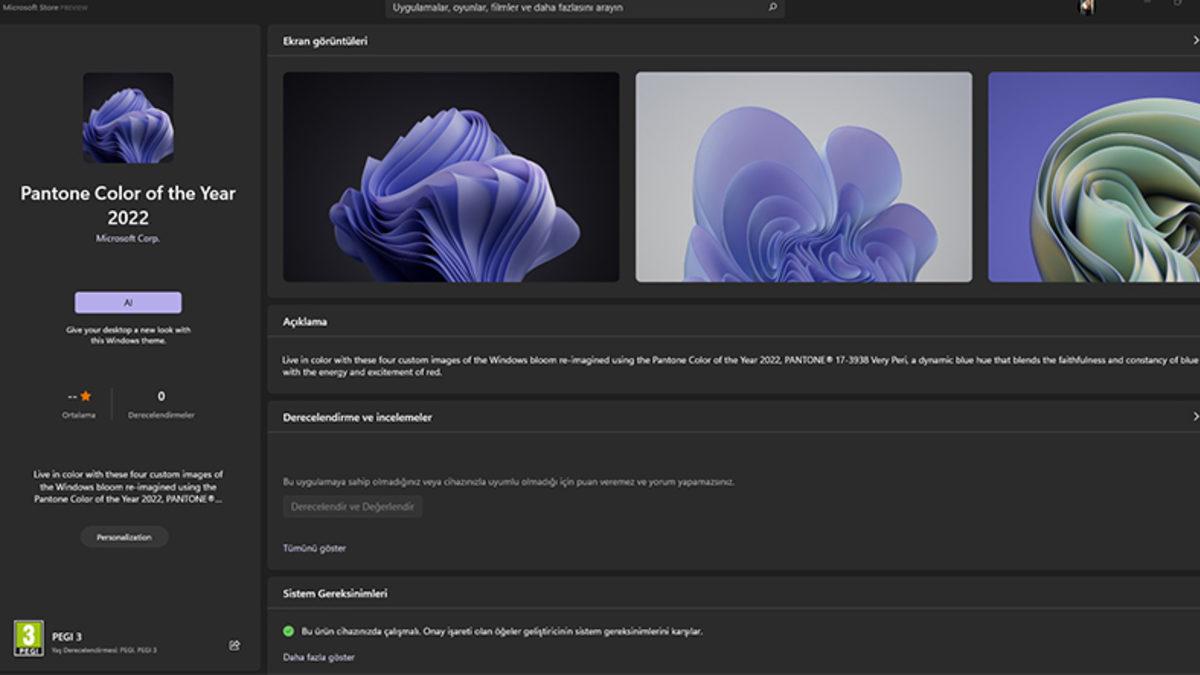 Windows 11 İçin ’Yılın Rengi’ Temalı Yeni Duvar Kağıtları Yayınlandı: Windows 10’da da Kullanabilirsiniz