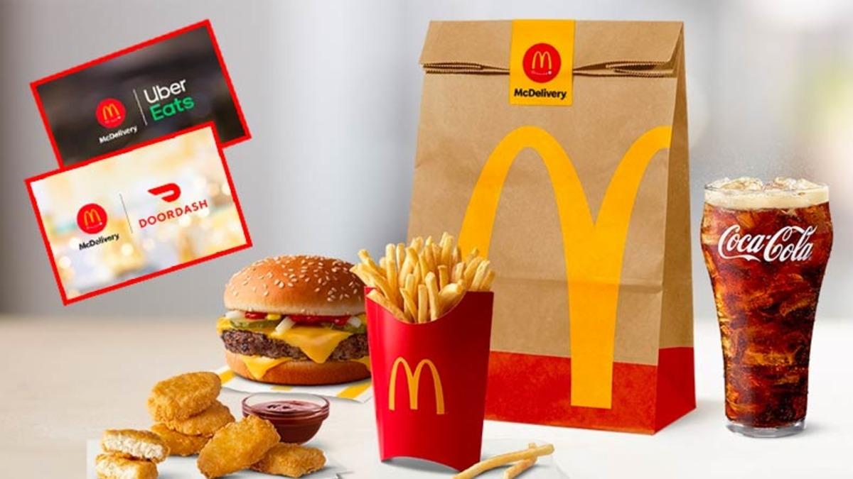 McDonald’s İki Dev Teslimat Şirketiyle Anlaşma Yaptı