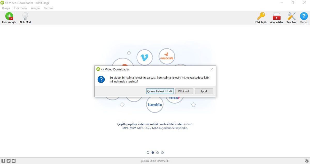 YouTube Oynatma Listesi İndirme İşlemleri [PC]
