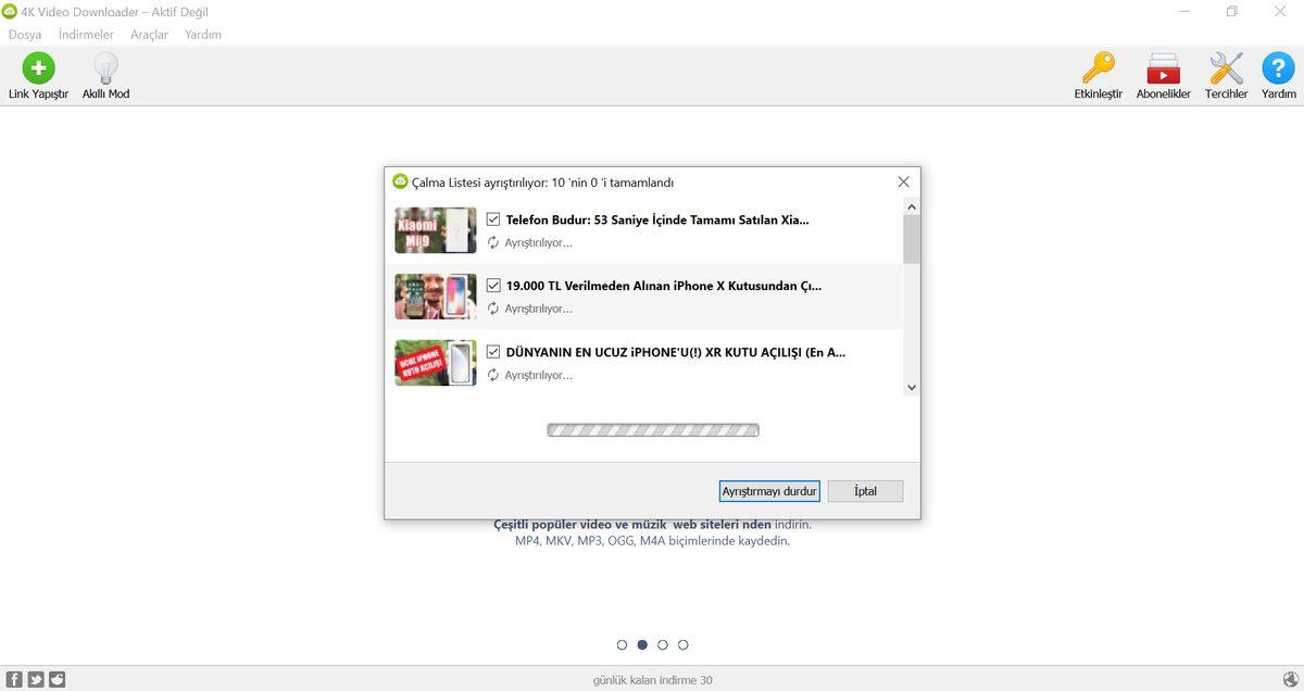 YouTube Oynatma Listesi İndirme İşlemleri [PC]