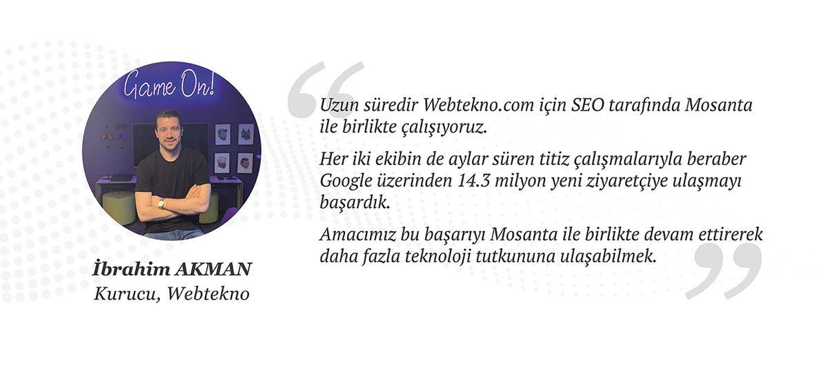 Webtekno ve Mosanta İşbirliği ile 15 Ayda Nasıl 14,3 Milyon Ekstra Trafik Elde Ettik?