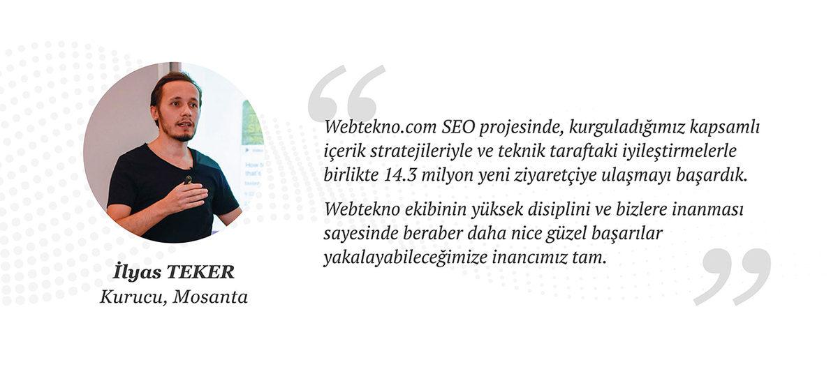 Webtekno ve Mosanta İşbirliği ile 15 Ayda Nasıl 14,3 Milyon Ekstra Trafik Elde Ettik?
