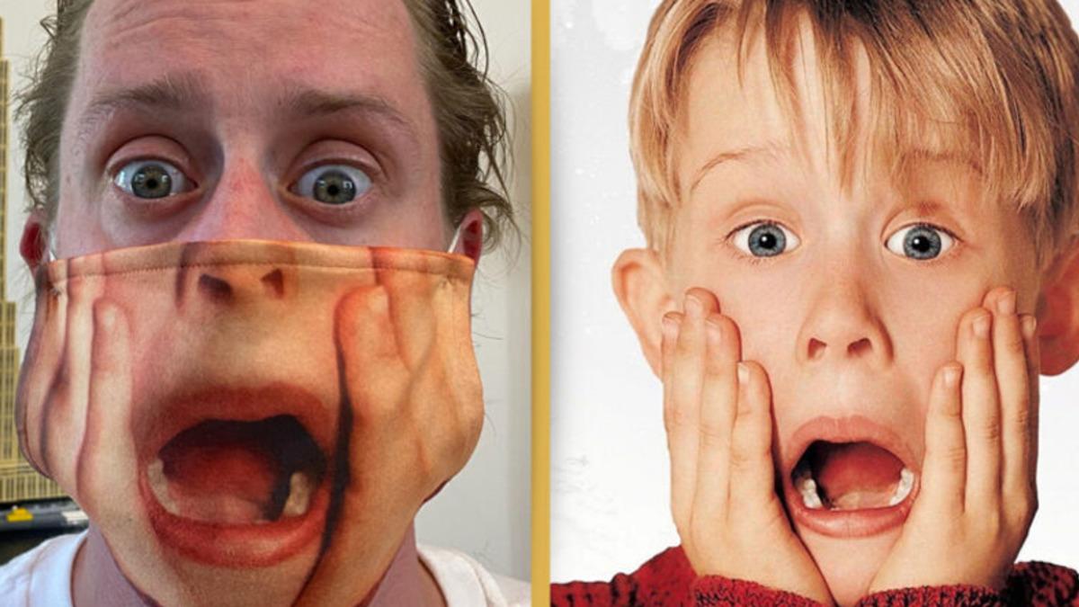 Evde Tek Başına’nın Yıldızı Macaulay Culkin, Maskesiyle Sosyal Medyayı Salladı