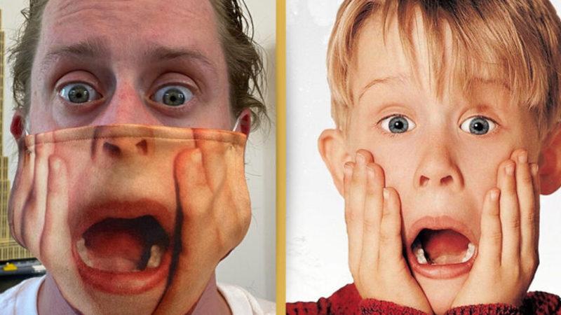 Evde Tek Başına’nın Yıldızı Macaulay Culkin, Maskesiyle Sosyal Medyayı Salladı