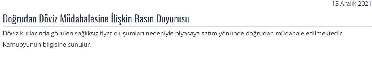 Merkez Bankası’nın Kurdaki Artışa Kaç Para Müdahale Ettiği Belli Oldu: Son Müdahalenin Tam 5 Katı!