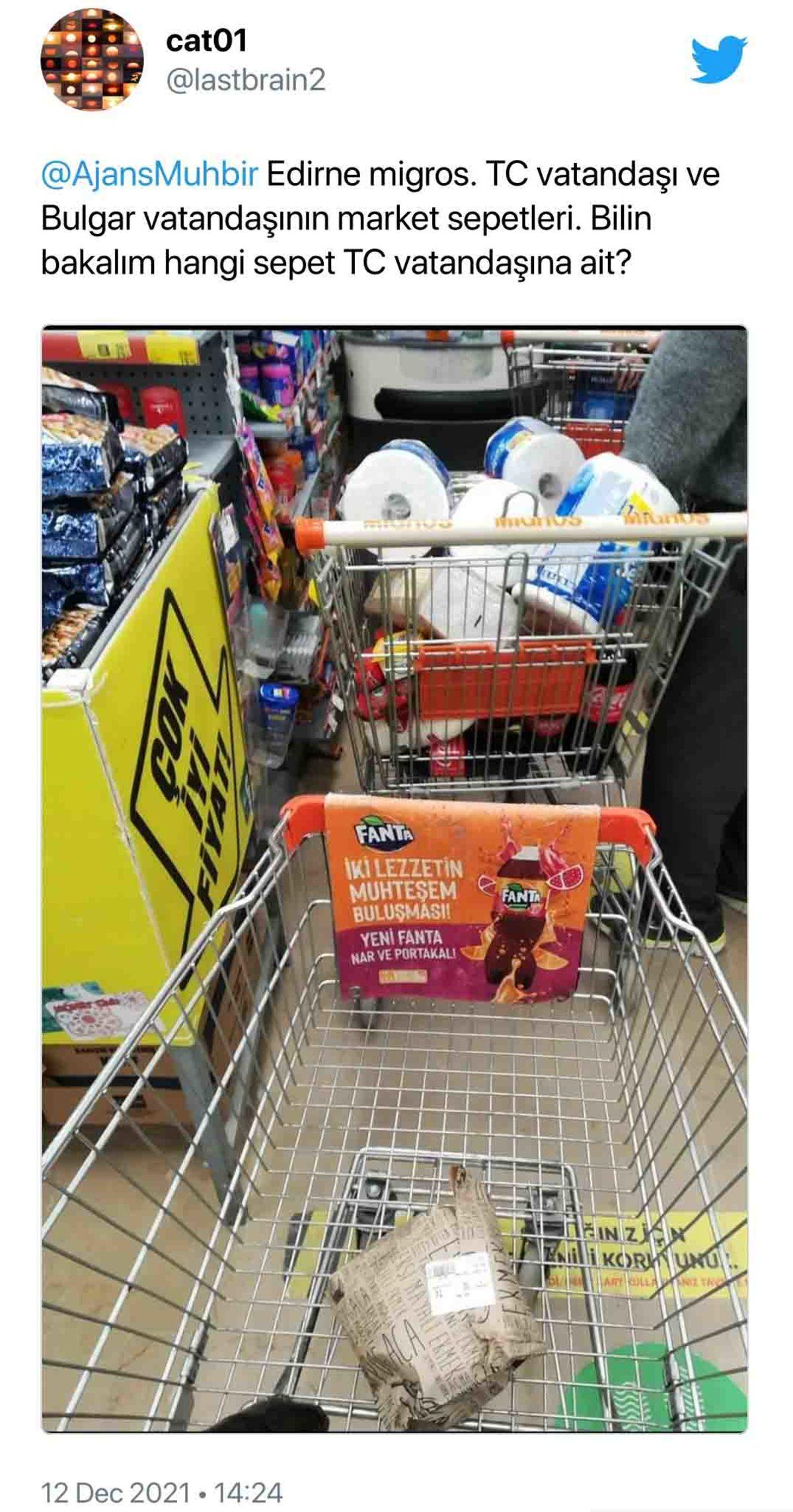 TL’nin Değer Kaybı Sonrası Bulgar Turistlerin Edirne’ye Akın Etmesi Sosyal Medyada Gündem Oldu: 