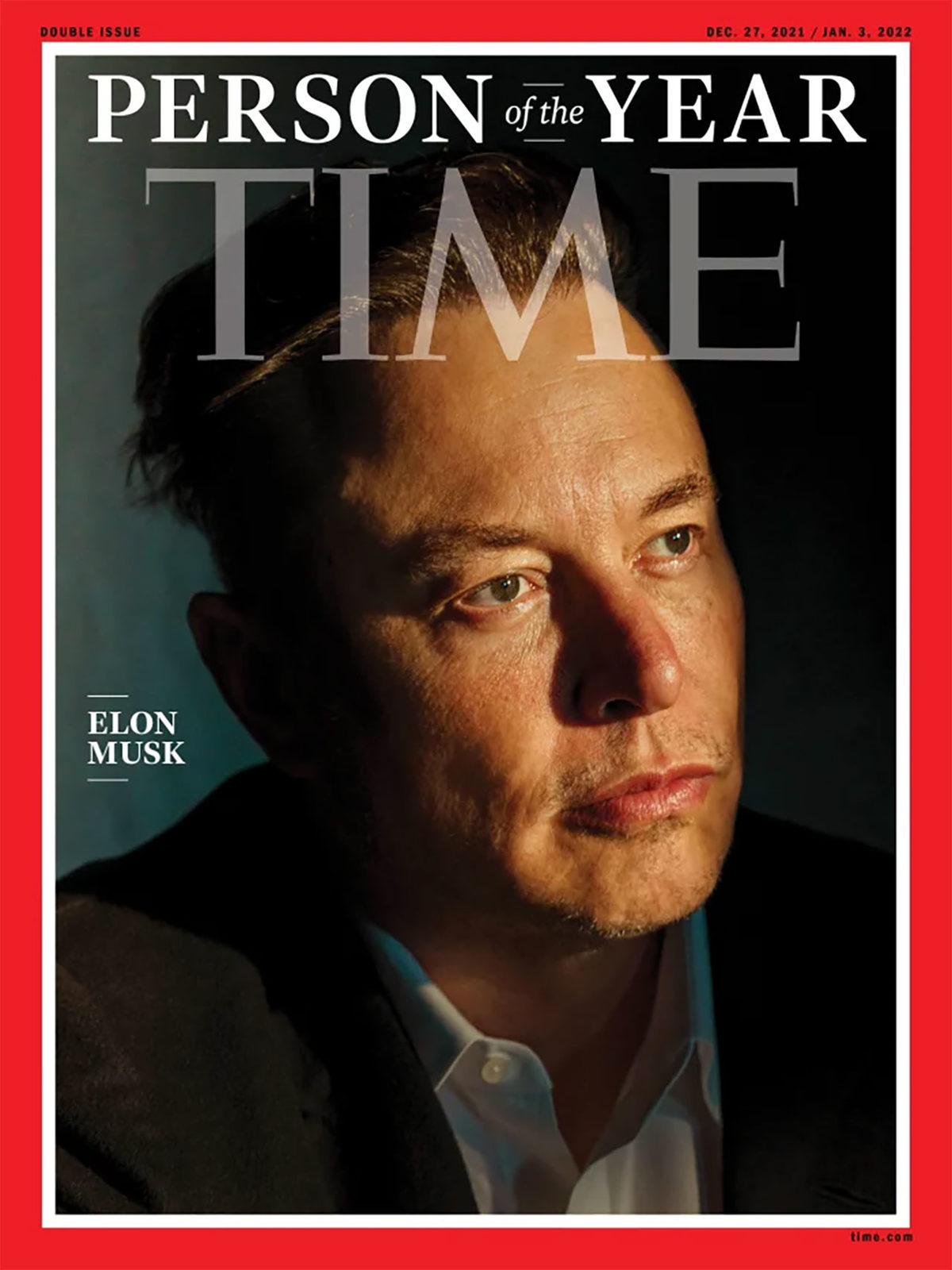 Elon Musk, Time Dergisi Tarafından ’Yılın Kişisi’ Seçildi