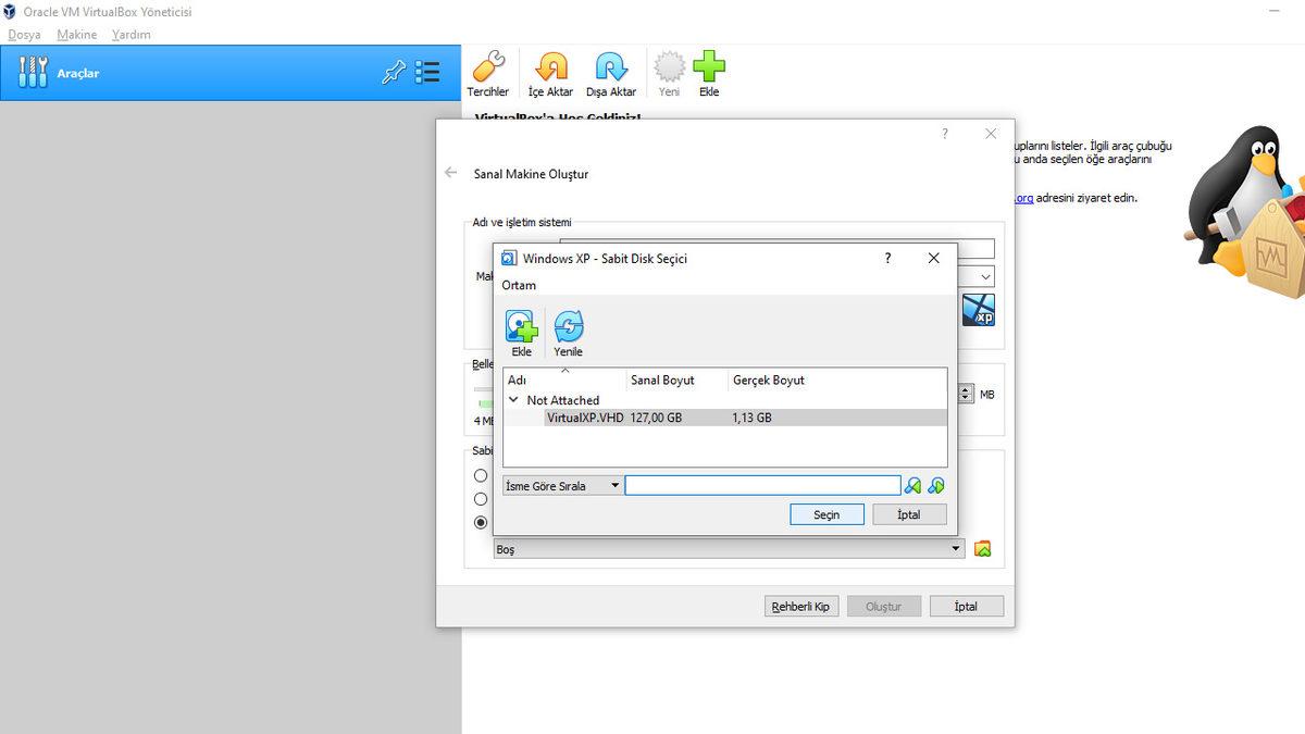 Windows 10 Üzerinde Windows XP Sanal Makinesi Nasıl Kurulur?