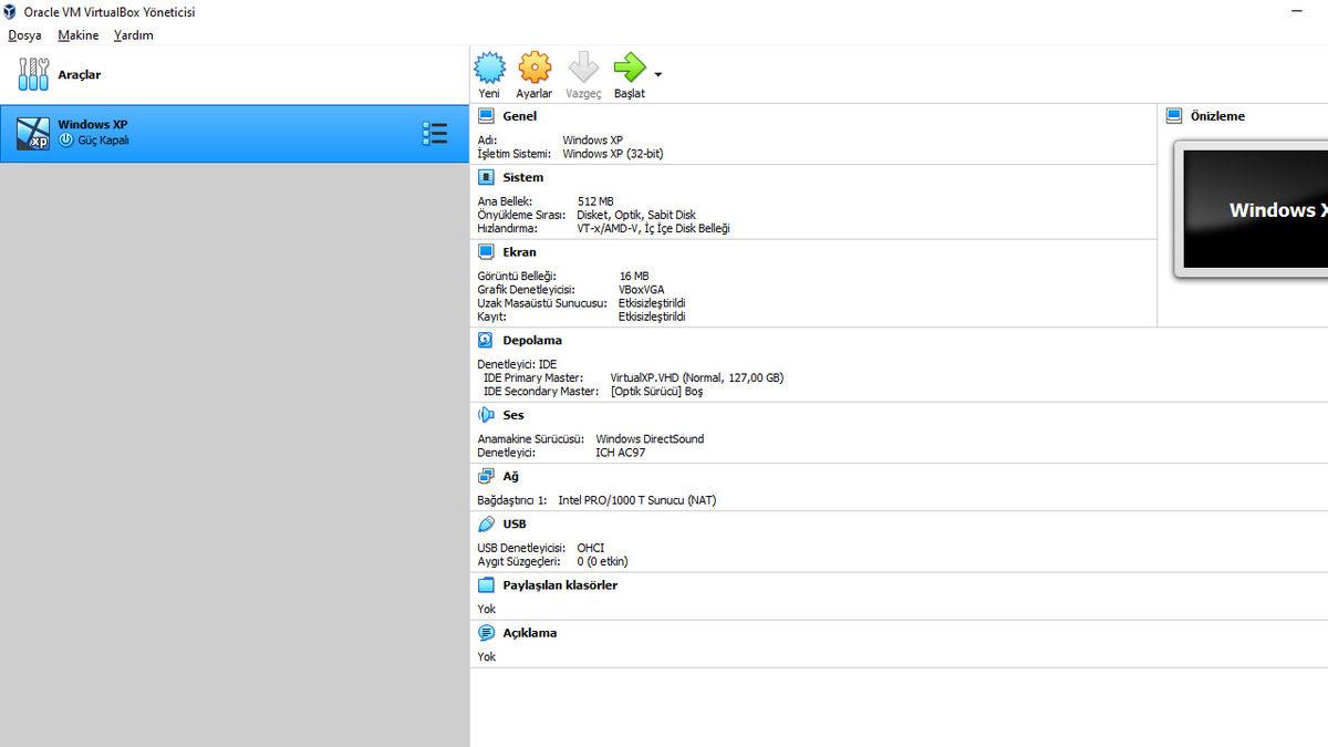 Windows 10 Üzerinde Windows XP Sanal Makinesi Nasıl Kurulur?