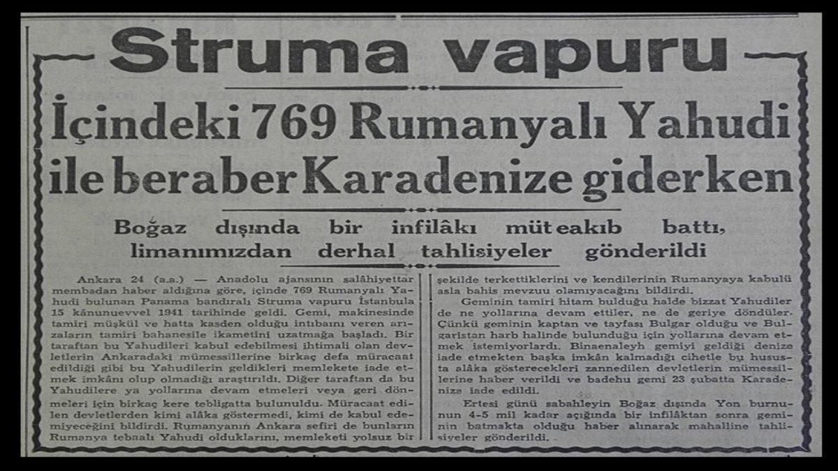 82 Yıl Önce İstanbul’a Gelen ’Struma Gemisi’nin Asla Unutmayacağınız Trajik Hikâyesi