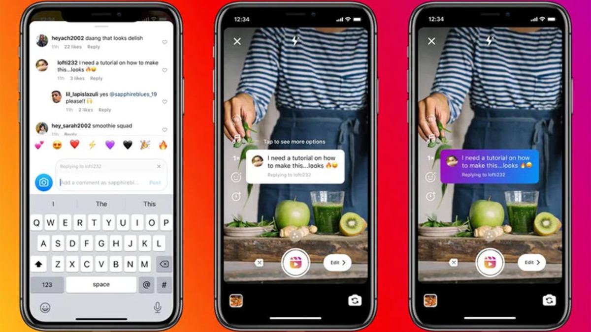 Instagram TikTok’un Bir Özelliğini Daha Çarptı: Reels ile Yanıtlama Özelliği Kullanıma Sunuldu