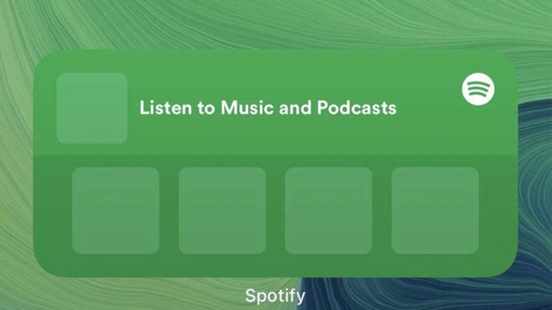 Spotify, iOS 14’te Widget’larını Test Etmeye Başladı