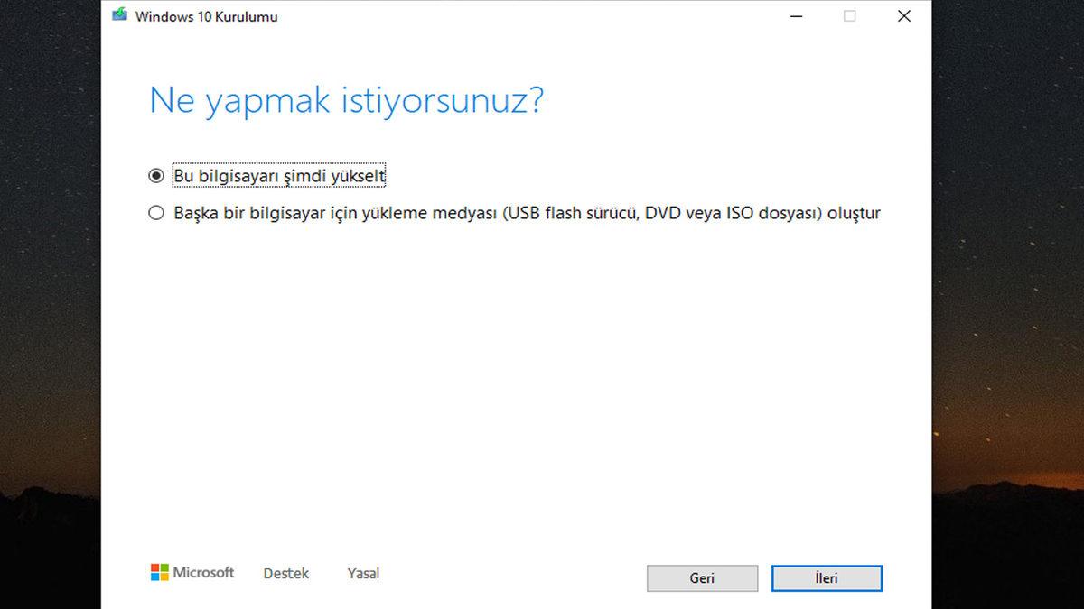 Ücretsiz Bir Şekilde Windows 10 Yükseltmesi Nasıl Yapılır?