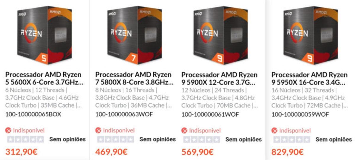 Zen 3 Mimarili AMD Ryzen 5000 Serisi İşlemcilerin Avrupa Fiyatları Ortaya Çıktı
