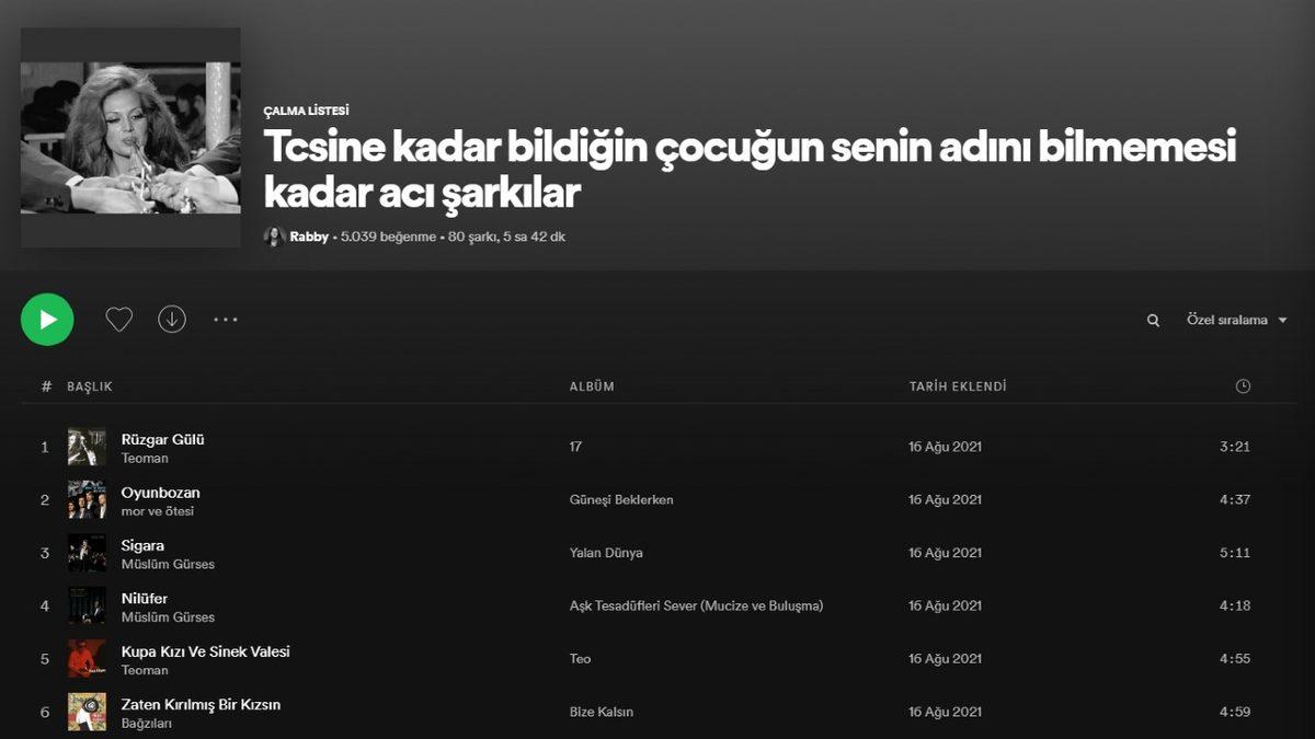 Spotify’da Yaratıcılık Sınırlarını Zorlayan Birbirinden Komik Playlist İsimleri