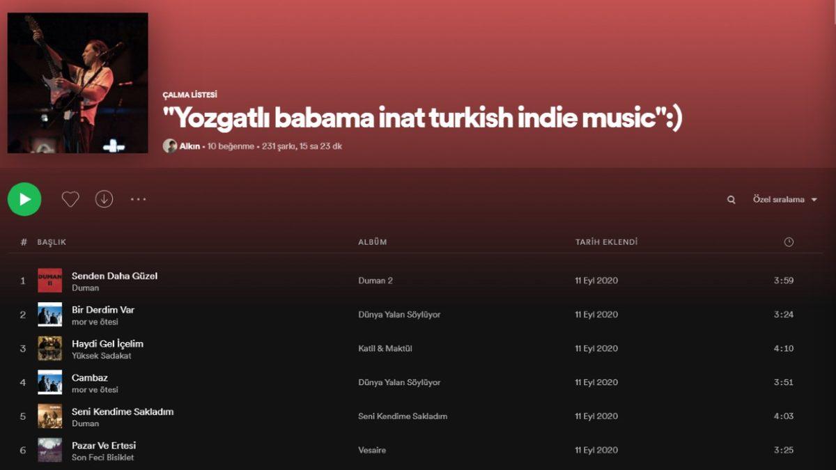 Spotify’da Yaratıcılık Sınırlarını Zorlayan Birbirinden Komik Playlist İsimleri