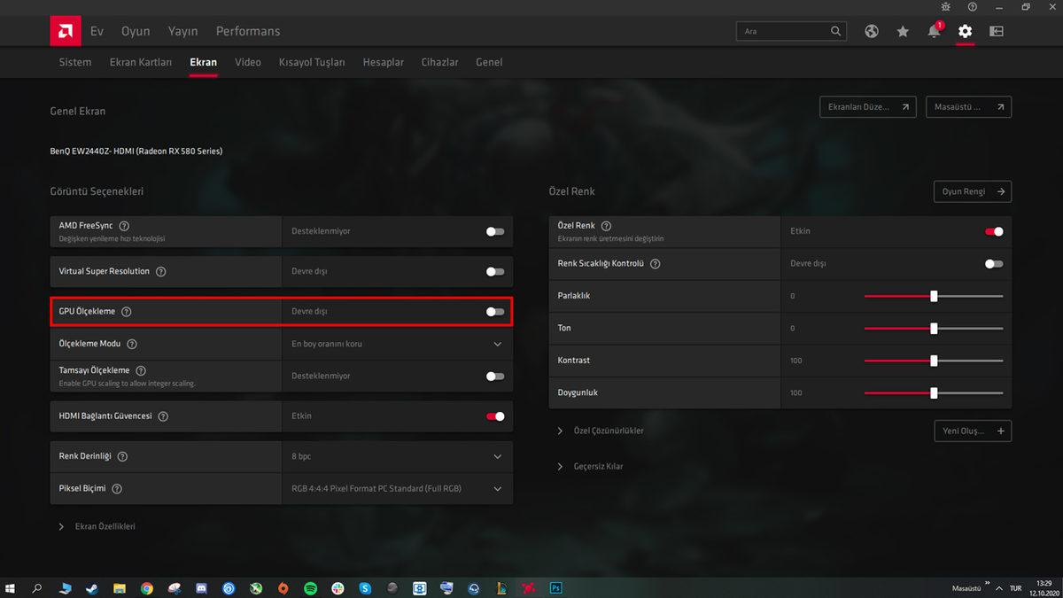 AMD Ekran Kartlarındaki ’GPU Ölçekleme’ Nedir, Ne İşe Yarar, Nasıl Açılır?
