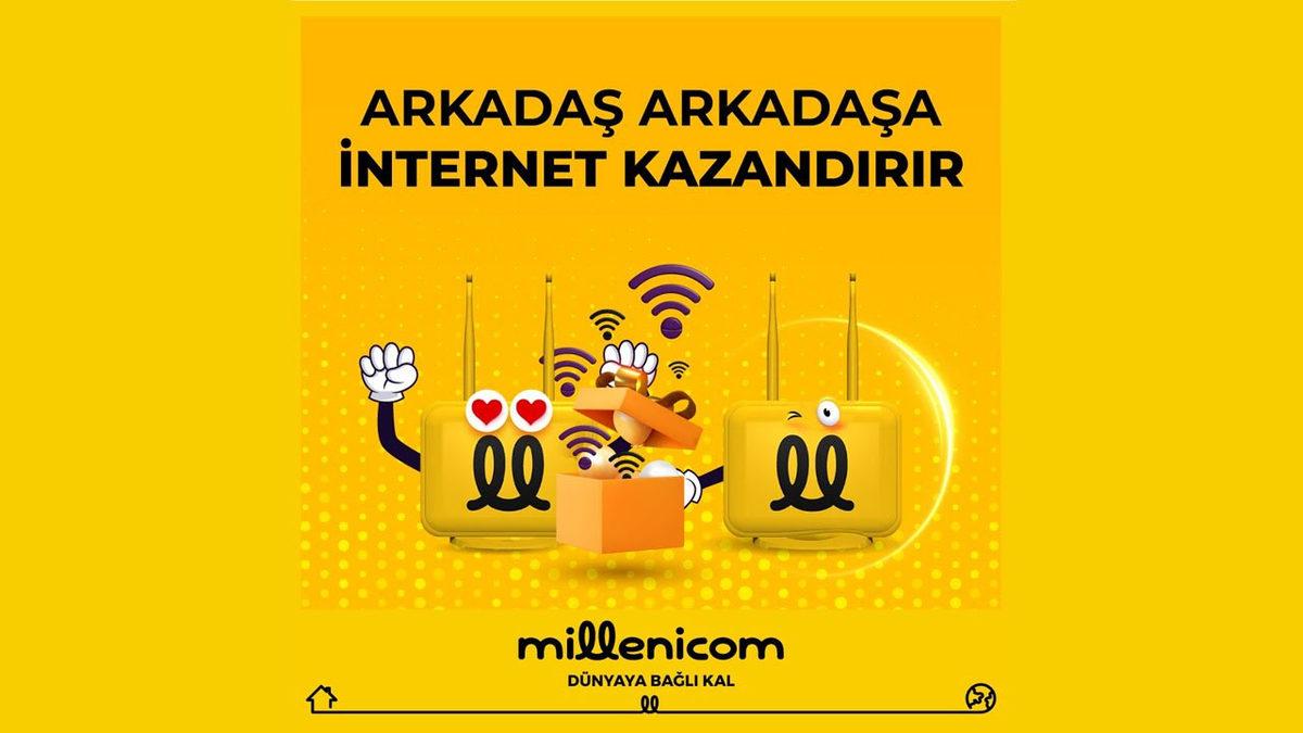 Yıllarca Taahhüt Vermeden Uygun Fiyatlı İnternet İsteyenlere: Millenicom