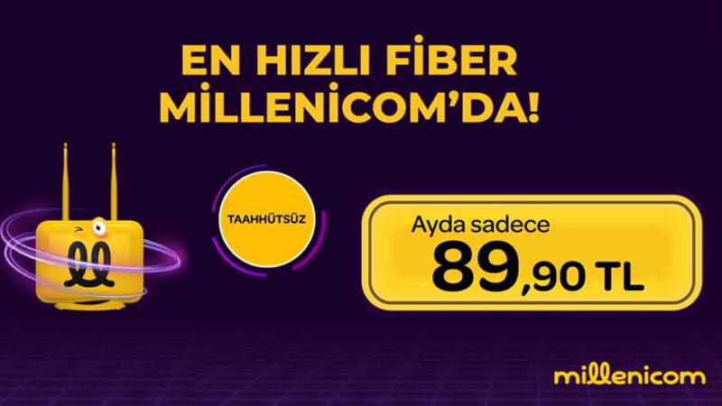 Yıllarca Taahhüt Vermeden Uygun Fiyatlı İnternet İsteyenlere: Millenicom