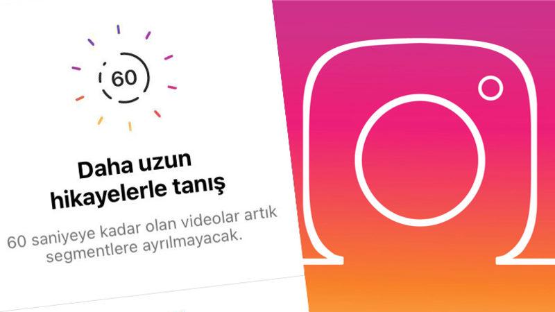 Instagram’ın Yeni ’60 Saniyelik Hikayeler’ Özelliği Türkiye’de