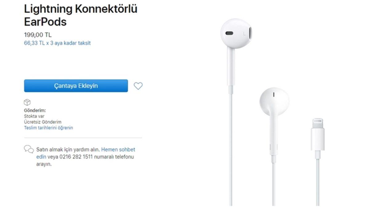 Apple’dan Teselli İkramiyesi: Kablolu Kulaklıkların Fiyatına İndirim Yapıldı