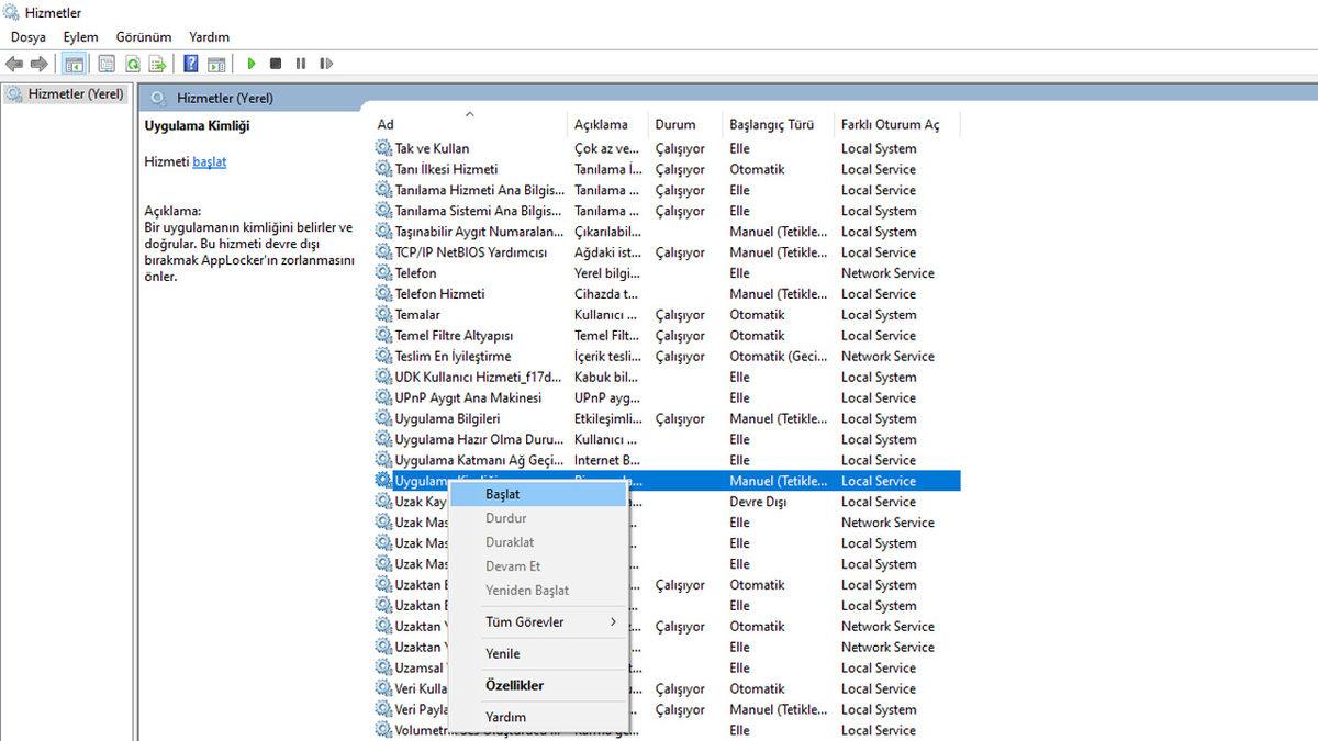 Windows 10’da ’Başlat Menüsü Açılmıyor’ Sorunu Nasıl Çözülür?