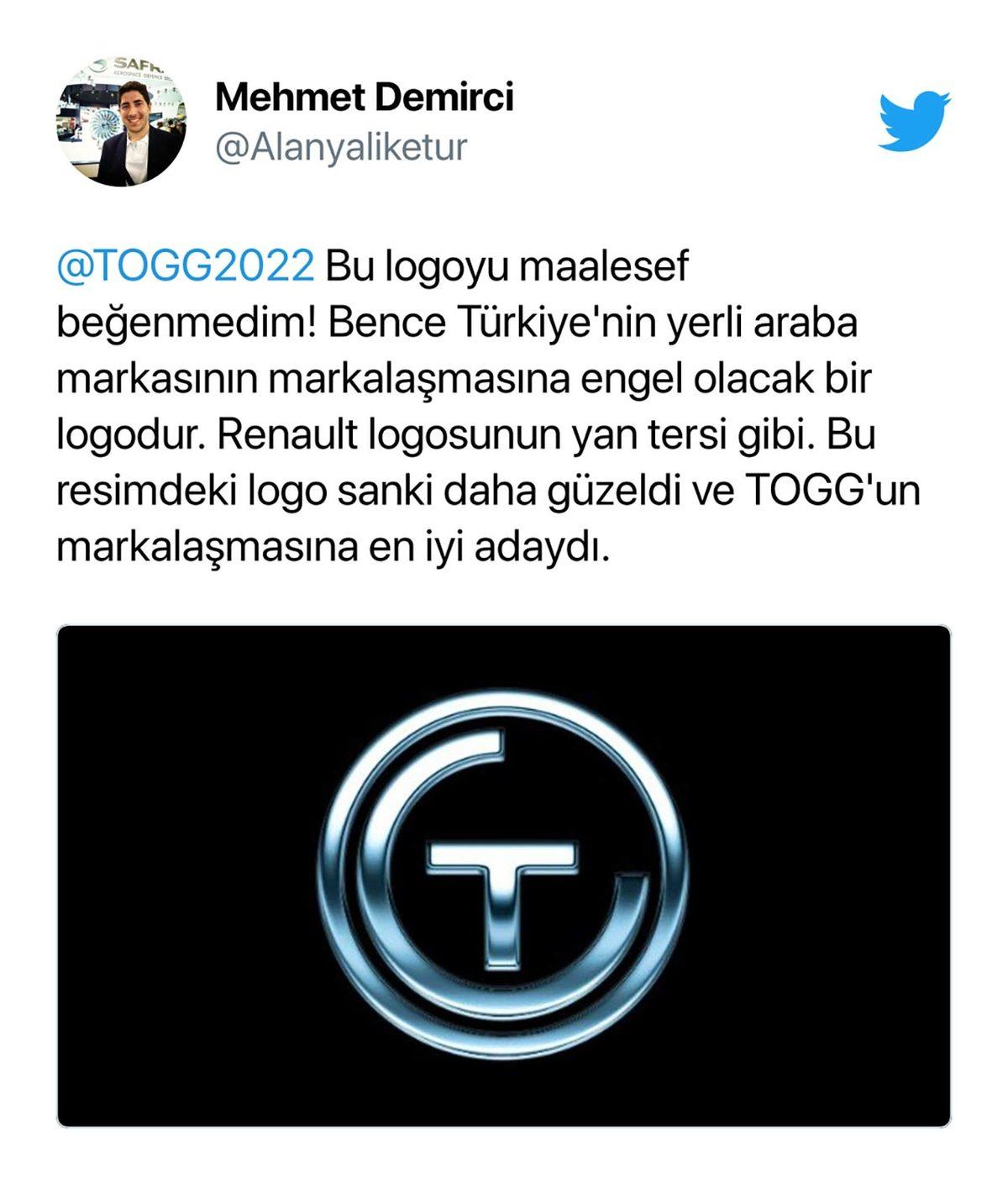 Yerli Otomobil TOGG’un Logosu Belli Oldu, Ortalık Karıştı: İşte Gelen Tepkiler