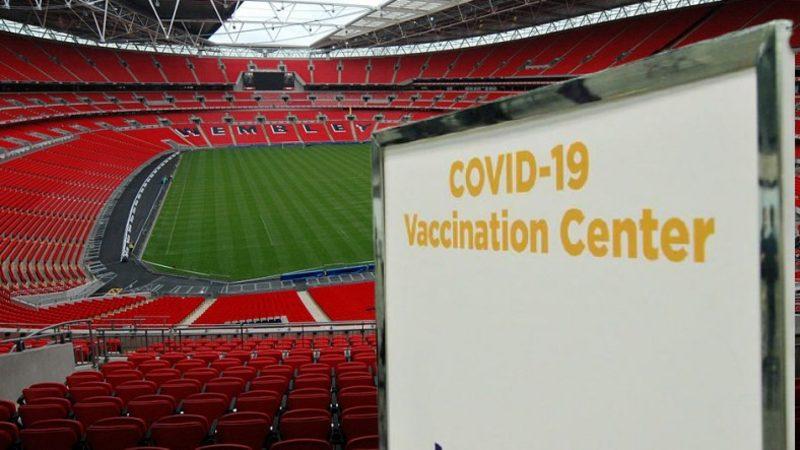 ’Futbolun Mabedi’ Kabul Edilen Wembley Stadyumu, Omicron Yüzünden Aşı Merkezi Oldu