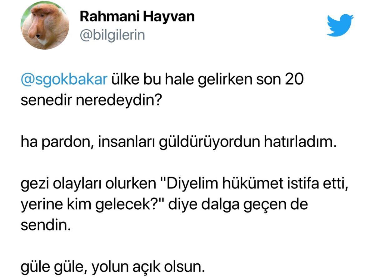 Şahan Gökbakar’dan Şaşırtan Paylaşım: Bu da Son Tweetim Olsun Dostlar...