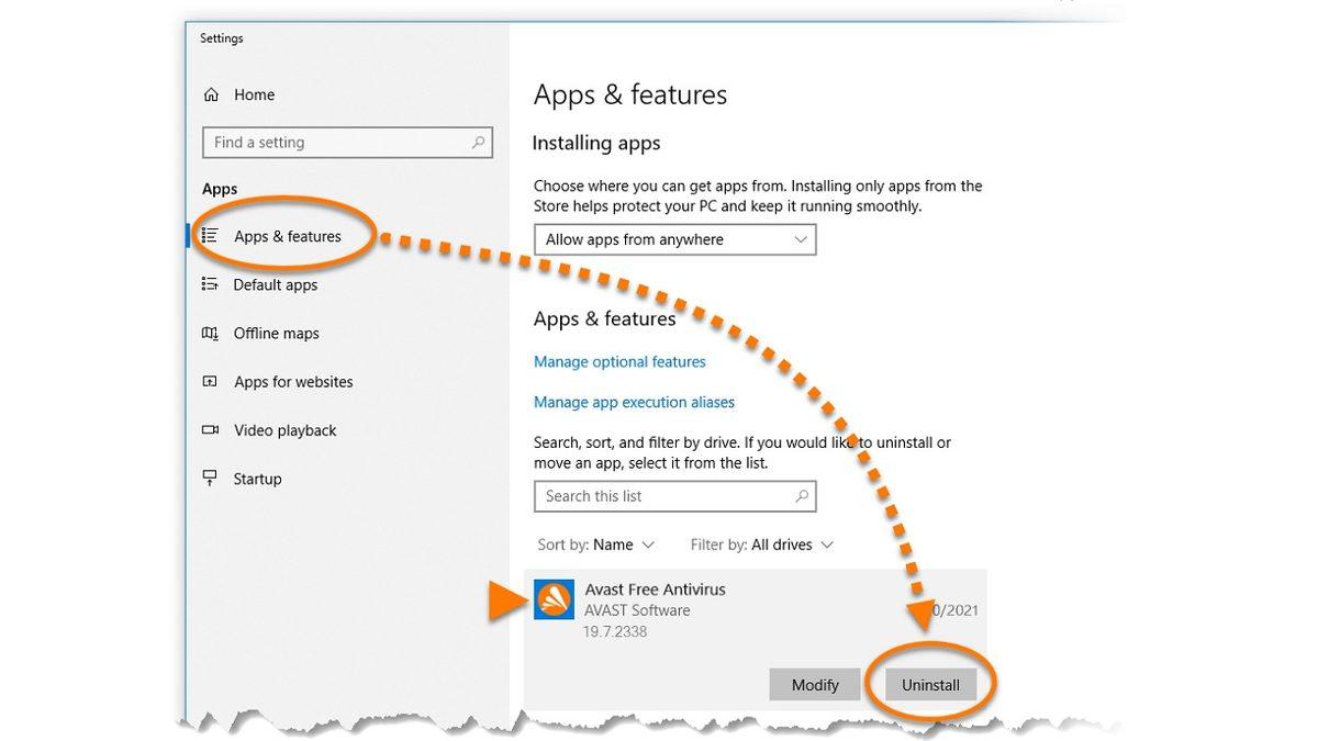 Bilgisayarda Avast Kaldırma İşlemi Nasıl Yapılır?