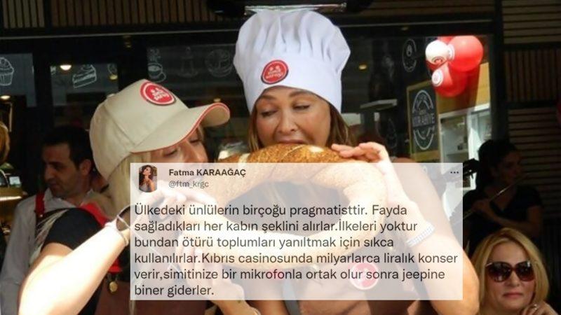 Hülya Avşar’ın "Gerekirse Simit Yenecek" Sözlerine Sosyal Medyadan Büyük Tepki: "Simit Yeriz Deyip Cipine Atlayıp Gitti"