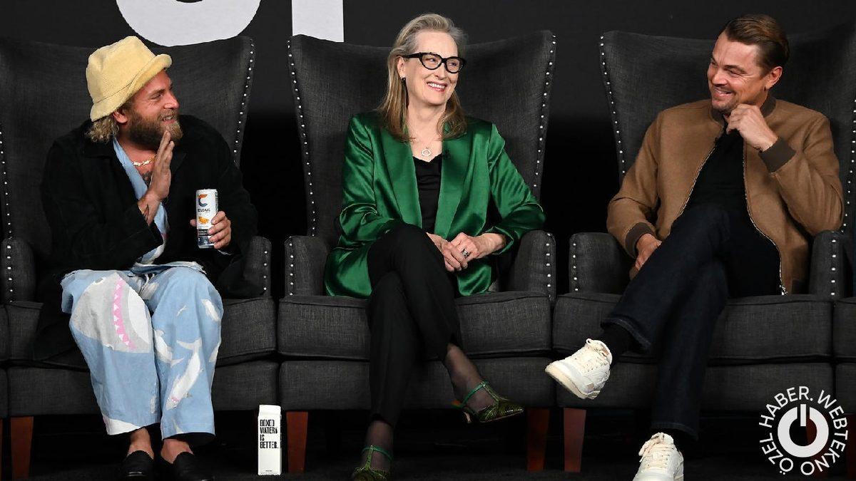 Yılın Netflix Filmi Don’t Look Up’ın Yıldızlarla Dolu Kadrosuyla Bir Araya Geldik: İşte Leonardo DiCaprio ve Jennifer Lawrence’tan Filme Dair Önemli Açıklamalar