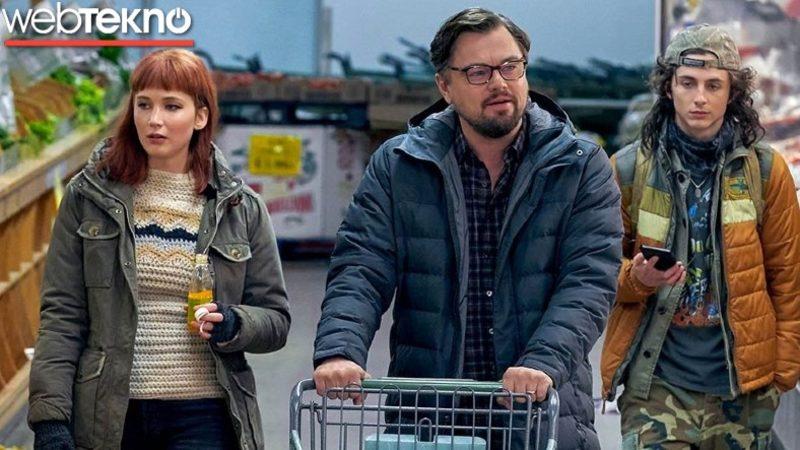 Yılın Netflix Filmi Don’t Look Up’ın Yıldızlarla Dolu Kadrosuyla Bir Araya Geldik: İşte Leonardo DiCaprio ve Jennifer Lawrence’tan Filme Dair Önemli Açıklamalar