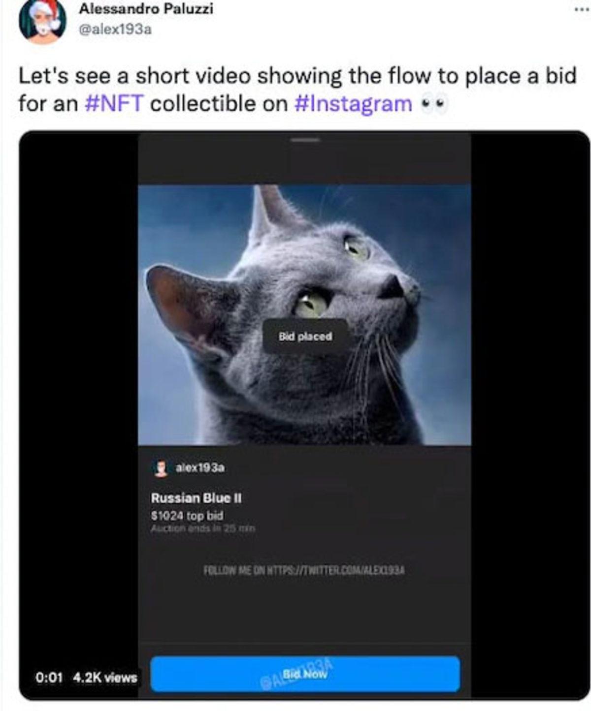 Şirketin CEO’su Açıkladı: Instagram, NFT’leri Uygulamaya Getirmeyi Planlıyor