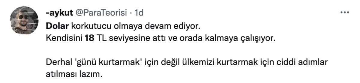 SON DAKİKA: Dolar 18 TL’yi Gördü