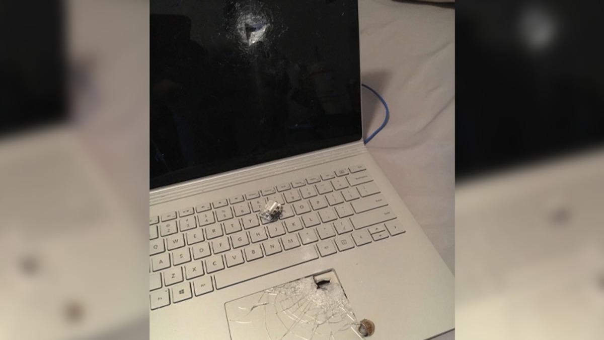 Dizüstü Bilgisayar, Kör Kurşunu Durdurarak Sahibinin Hayatını Kurtardı