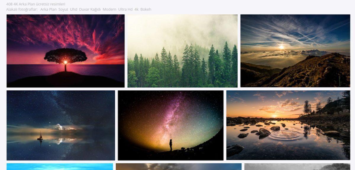 4K Duvar Kağıtları Bulabileceğiniz 7 İnternet Sitesi
