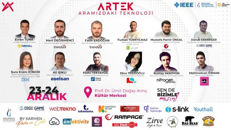 Bilişim Teknolojileri Sektöründen Önemli Profesyonellerin Bir Araya Geleceği ARTEK’22, 23 Aralık’ta Başlıyor
