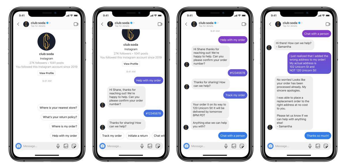Instagram’a, İşletmelere Özel Otomatik Mesaj Yanıtlama Özelliği Geliyor