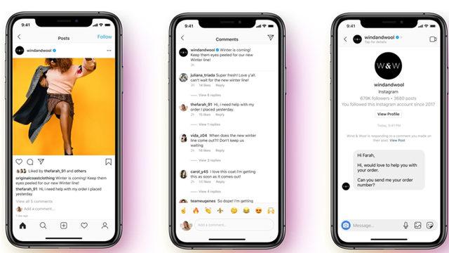 Instagram’a, İşletmelere Özel Otomatik Mesaj Yanıtlama Özelliği Geliyor
